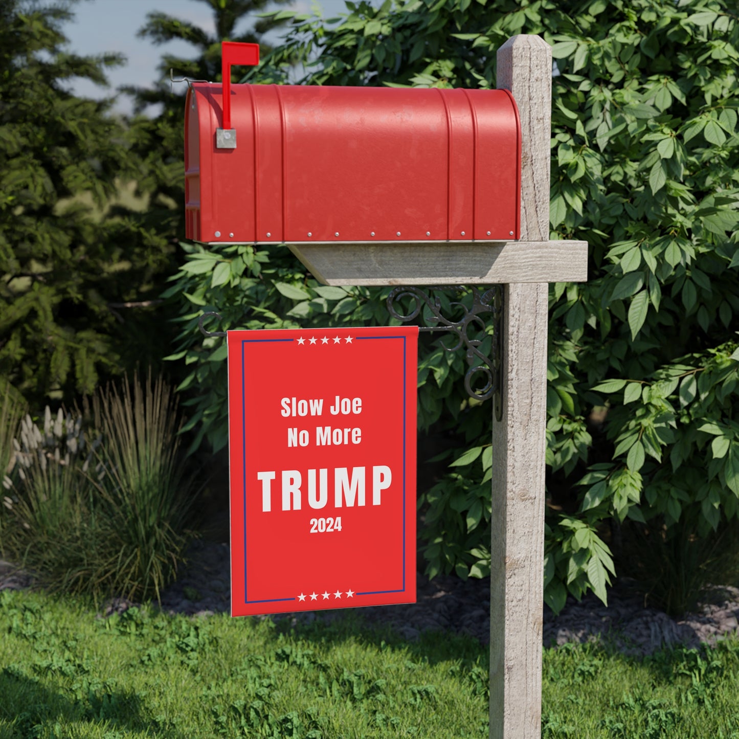 Slow Joe No More Trump 2024 Garden Banner