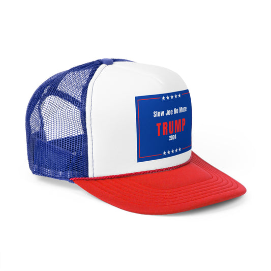 Slow Joe No More Trump 2024 Trucker Hat