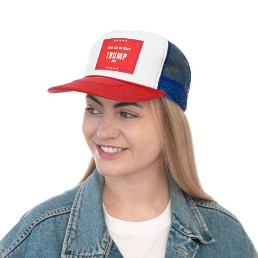 Slow Joe No More Trump 2024 Trucker Hat