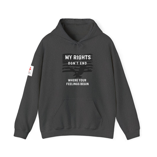 My Rights Don't End Where Your Feelings Begin Hoodie