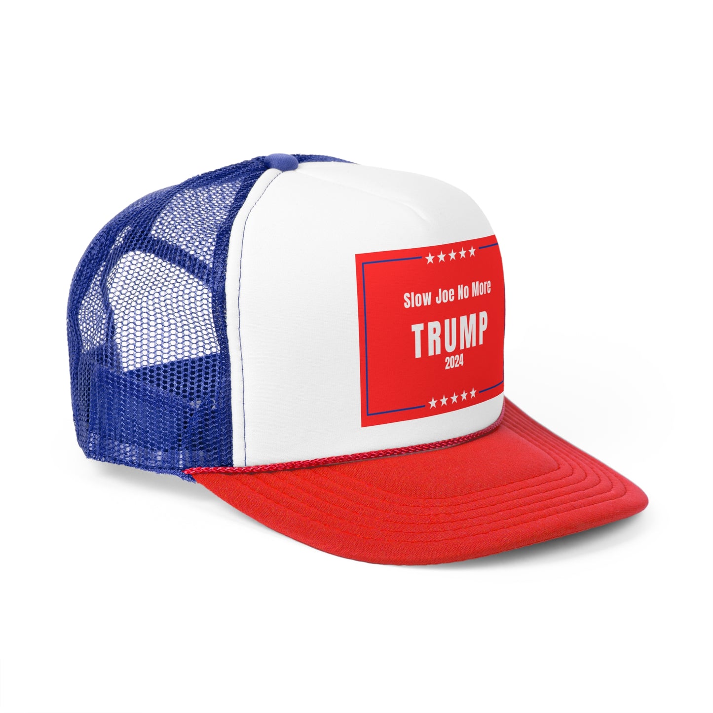 Slow Joe No More Trump 2024 Trucker Hat